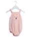 A Pink Sleeveless Bodysuits from Seed in size 6-12M for girl. (Front View)