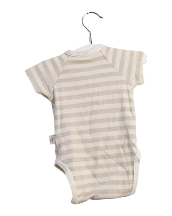 A Grey Short Sleeve Bodysuits from Primeval in size 3-6M for neutral. (Back View)