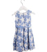 A Blue Sleeveless Dresses from Rachel Riley in size 3T for girl. (Back View)