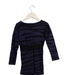 A Purple Long Sleeve Dresses from Mini Rodini in size 2T for girl. (Back View)