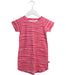 A Pink Short Sleeve Dresses from Reima in size 5T for girl. (Front View)