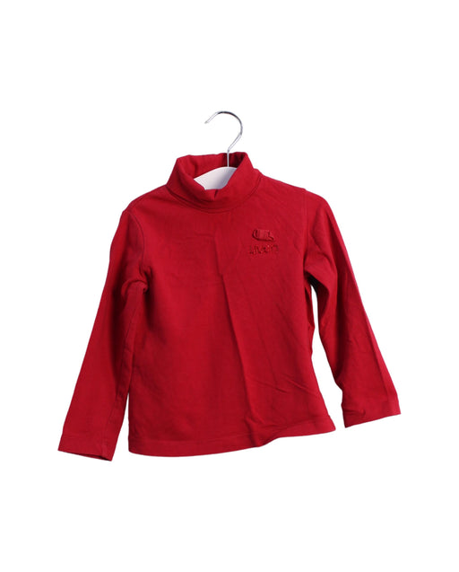 A Red Long Sleeve Tops from Liu Jo in size 2T for girl. (Front View)