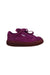 A Purple Sneakers from Puma in size 18-24M for girl. (Back View)