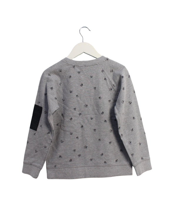 A Grey Crewneck Sweatshirts from Molo in size 10Y for boy. (Back View)