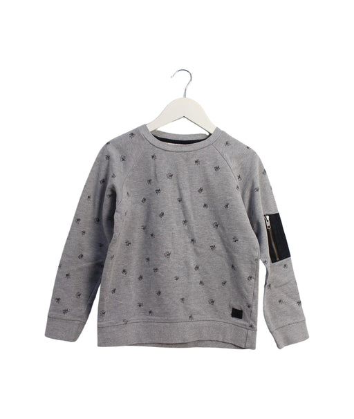 A Grey Crewneck Sweatshirts from Molo in size 10Y for boy. (Front View)