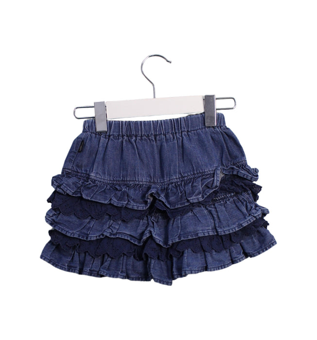 A Navy Skorts from Miki House in size 2T for girl. (Back View)
