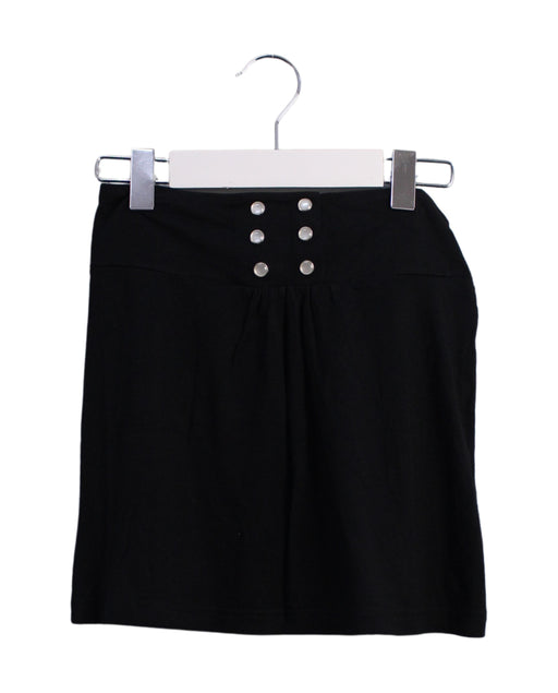 A Black Mid Skirts from Agnes b. in size 4T for girl. (Front View)