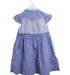 A Blue Short Sleeve Dresses from Bonpoint in size 4T for girl. (Back View)