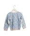 A Blue Crewneck Sweatshirts from Petit Bateau in size 4T for boy. (Back View)
