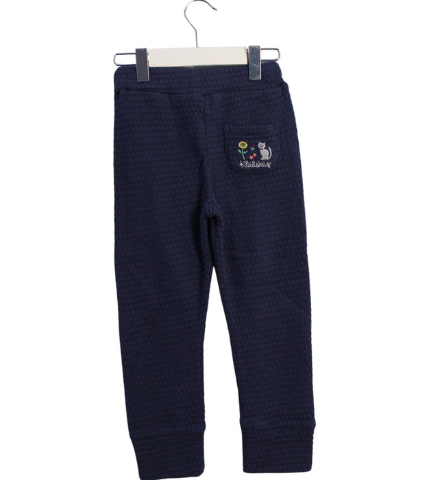 A Navy Sweatpants from Kladskap in size 2T for girl. (Back View)