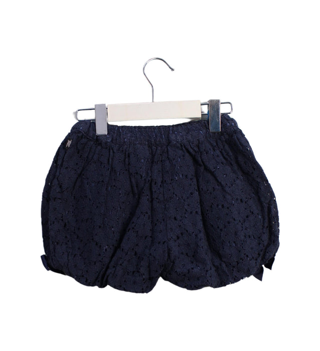 A Navy Shorts from Mezzo Piano in size 2T for boy. (Back View)