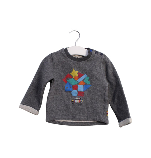 A Grey Crewneck Sweatshirts from Paul Smith in size 2T for boy. (Front View)