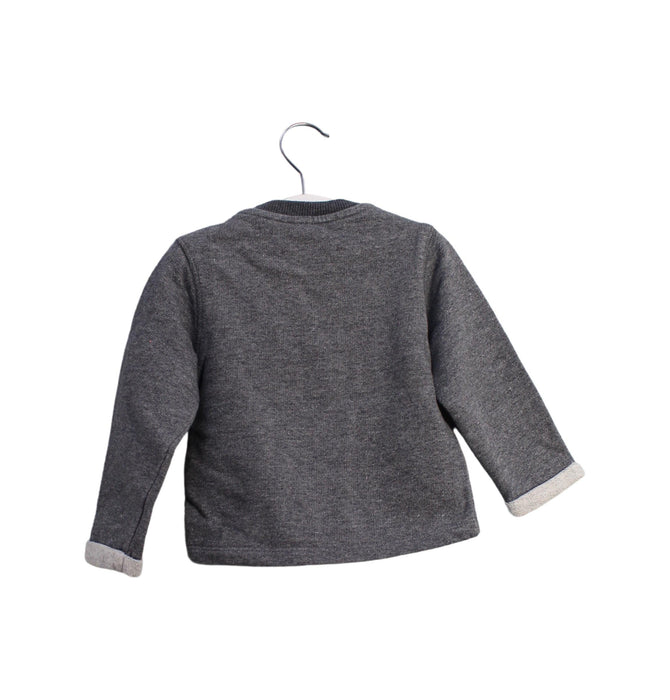 A Grey Crewneck Sweatshirts from Paul Smith in size 2T for boy. (Back View)