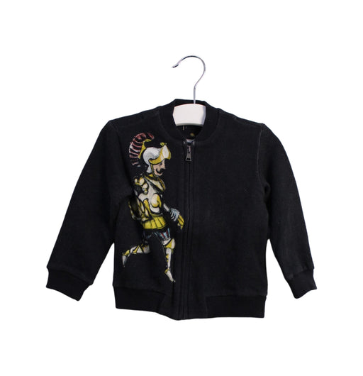 A Black Lightweight Jackets from Dolce & Gabbana in size 6-12M for boy. (Front View)