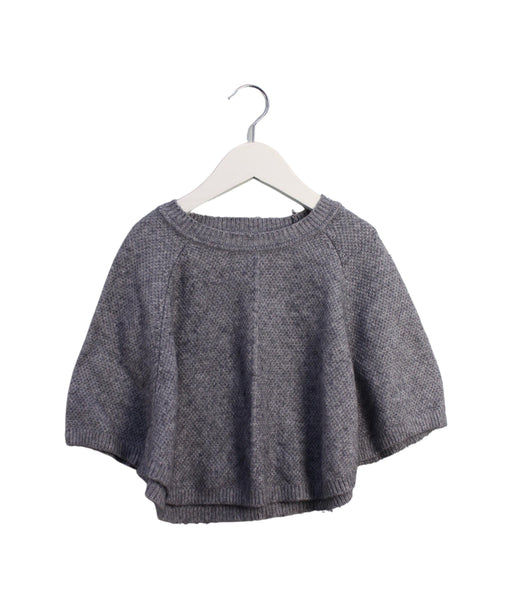 A Grey Capes & Ponchos from I Pinco Pallino in size 4T for girl. (Front View)