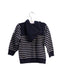 A Navy Lightweight Jackets from Petit Bateau in size 18-24M for boy. (Back View)