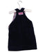 A Navy Overall Dresses from Jojo Maman Bébé in size 12-18M for girl. (Back View)