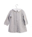 A Grey Long Sleeve Dresses from Petit Bateau in size 12-18M for girl. (Back View)