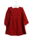 A Red Long Sleeve Dresses from Petit Bateau in size 18-24M for girl. (Front View)