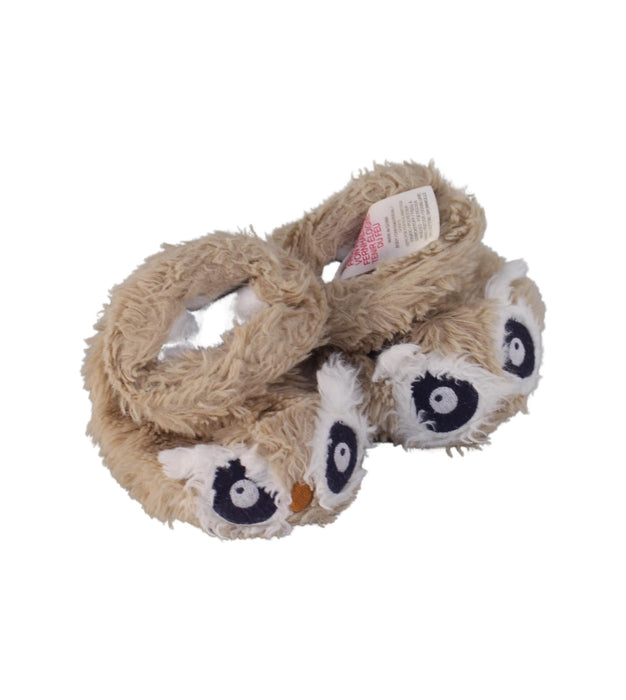 A Brown Booties from Boden in size 6-12M for neutral. (Front View)