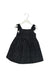 A Black Sleeveless Dresses from Janie & Jack in size 2T for girl. (Front View)