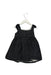 A Black Sleeveless Dresses from Janie & Jack in size 2T for girl. (Back View)