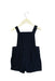 A Navy Overall Shorts from Jacadi in size 2T for girl. (Back View)