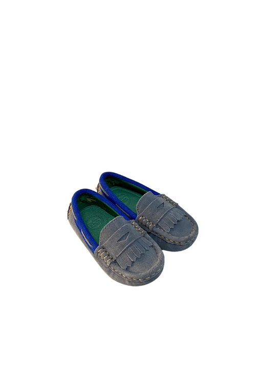 A Grey Loafers & Moccasins from Mr. Poco in size 3T for boy. (Front View)
