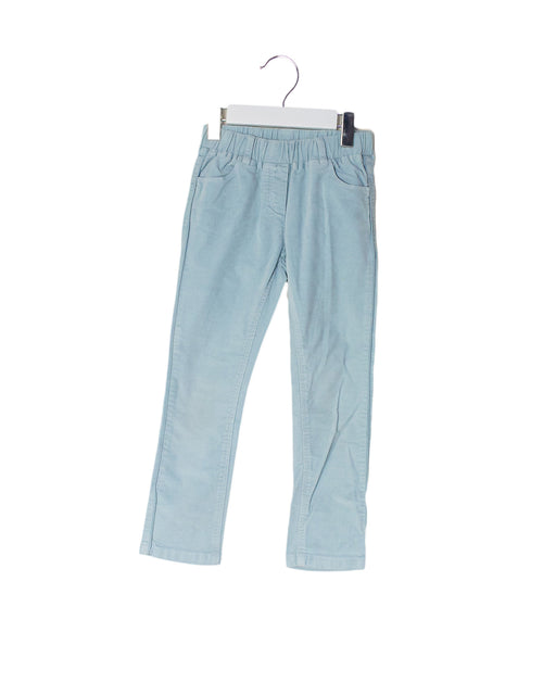 A Blue Casual Pants from Jacadi in size 4T for girl. (Front View)