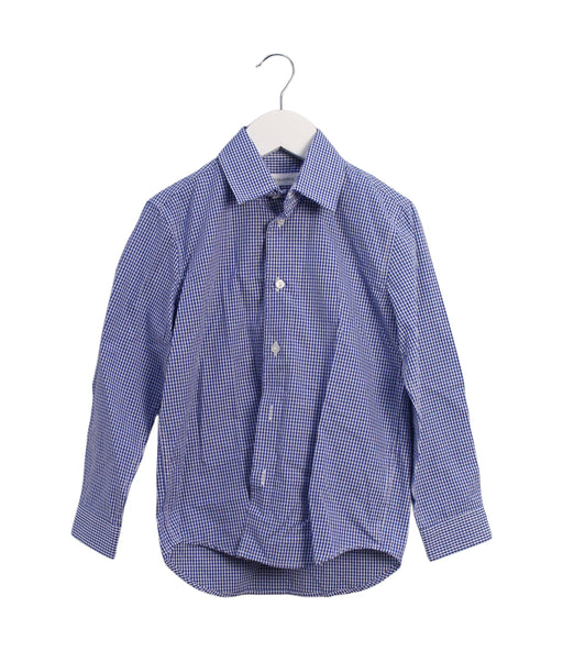 A Blue Shirts from Baby by David Jones in size 6T for boy. (Front View)