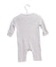 A Grey Long Sleeve Jumpsuits from The Little White Company in size Newborn for boy. (Back View)