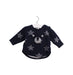 A Navy Crewneck Sweatshirts from Seed in size 3-6M for boy. (Front View)