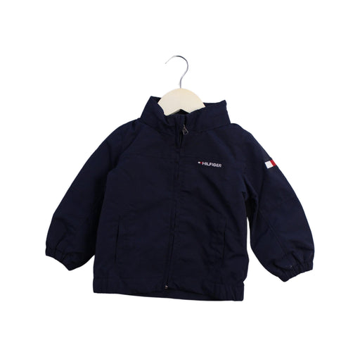 A Navy Lightweight Jackets from Tommy Hilfiger in size 12-18M for boy. (Front View)