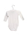 A White Long Sleeve Bodysuits from Petit Bateau in size 3-6M for boy. (Back View)
