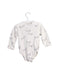 A White Long Sleeve Bodysuits from Vertbaudet in size 6-12M for boy. (Back View)