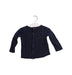 A Navy Long Sleeve Tops from Natalys in size 6-12M for boy. (Back View)