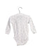 A White Long Sleeve Bodysuits from Petit Bateau in size 6-12M for boy. (Back View)