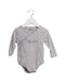 A Grey Long Sleeve Bodysuits from Vertbaudet in size 6-12M for boy. (Front View)