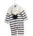 A White Long Sleeve Jumpsuits from Vertbaudet in size 6-12M for boy. (Back View)