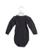 A Grey Long Sleeve Bodysuits from Petit Bateau in size 6-12M for boy. (Back View)
