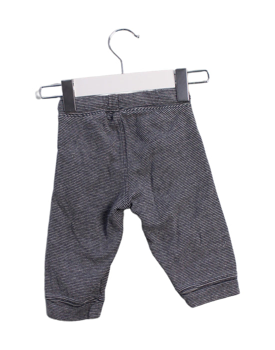 A Navy Sweatpants from Bout'Chou in size 3-6M for boy. (Back View)