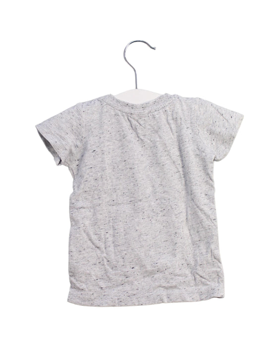 A Grey Short Sleeve T Shirts from Seed in size 0-3M for boy. (Back View)
