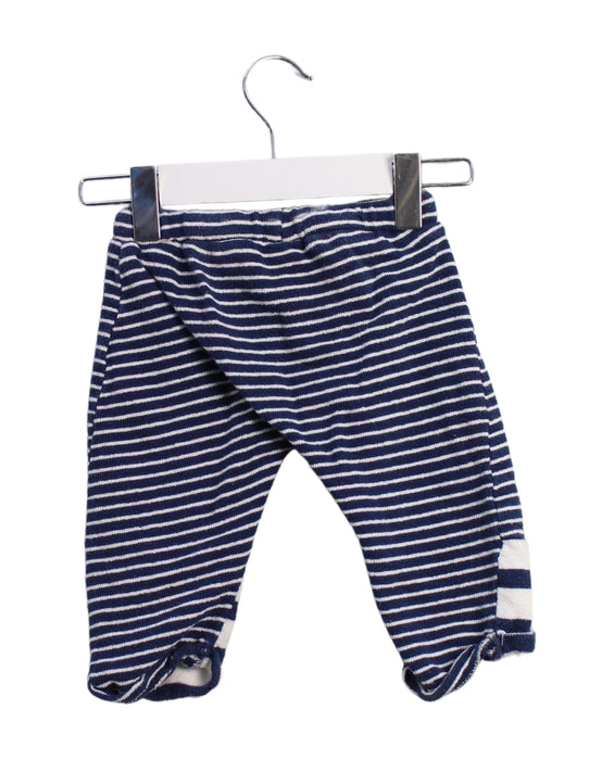 A Navy Casual Pants from Seed in size 3-6M for boy. (Back View)