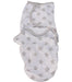 A White Swaddles from Ingenuity in size 0-3M for neutral. (Front View)
