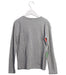 A Grey Long Sleeve Tops from Crewcuts in size 8Y for boy. (Back View)