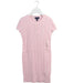 A Pink Short Sleeve Dresses from Polo Ralph Lauren in size 7Y for girl. (Front View)