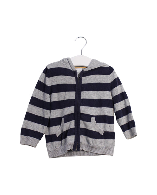 A Navy Lightweight Jackets from Seed in size 12-18M for boy. (Front View)