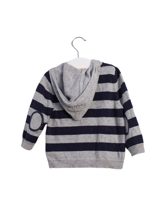 A Navy Lightweight Jackets from Seed in size 12-18M for boy. (Back View)