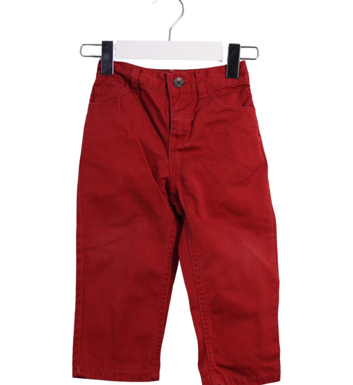 A Red Casual Pants from Ralph Lauren in size 12-18M for boy. (Front View)