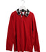 A Red Long Sleeve Polos from Hanna Andersson in size 10Y for boy. (Front View)